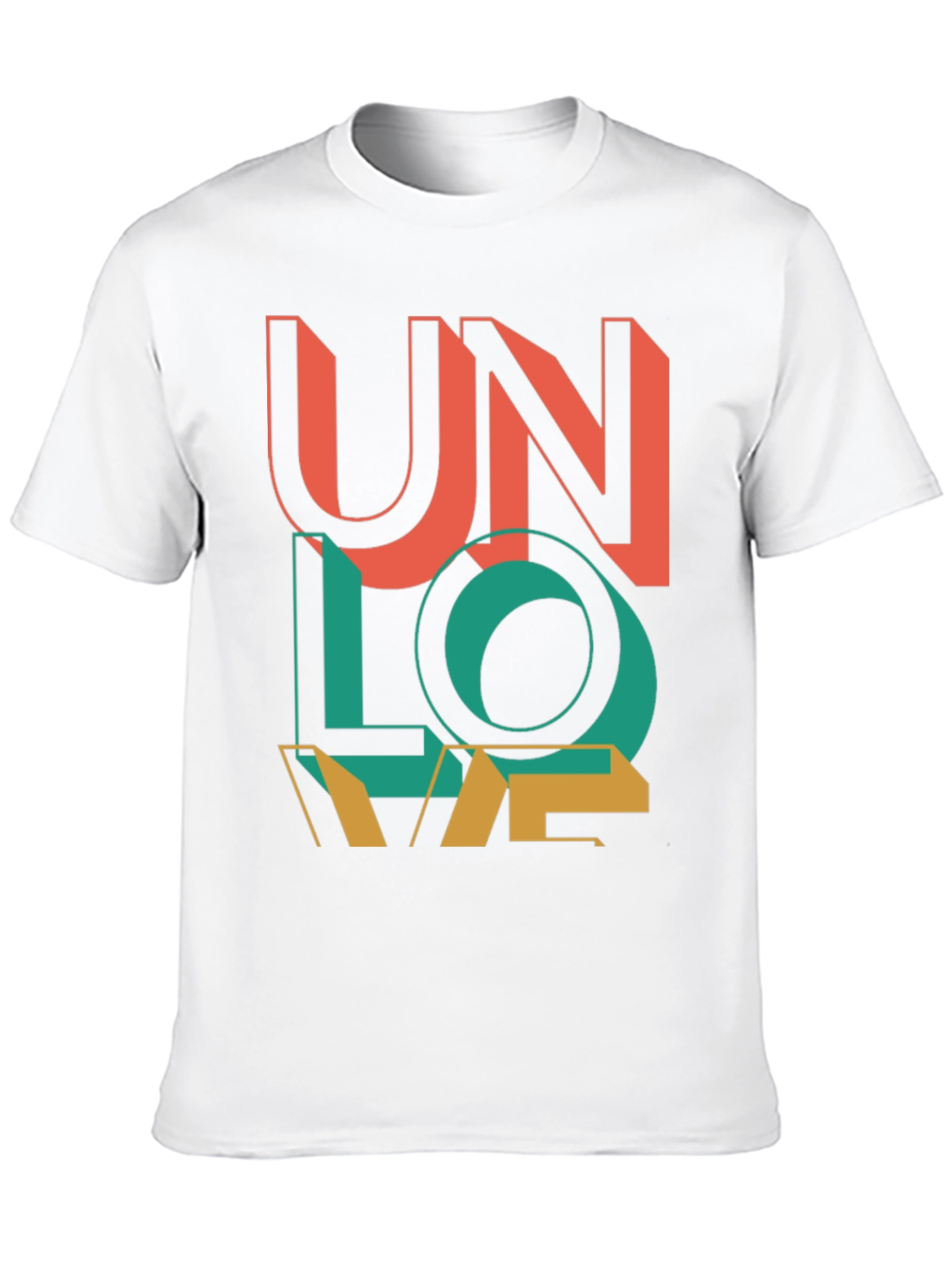 Unlove Retro Graphic T-Shirt