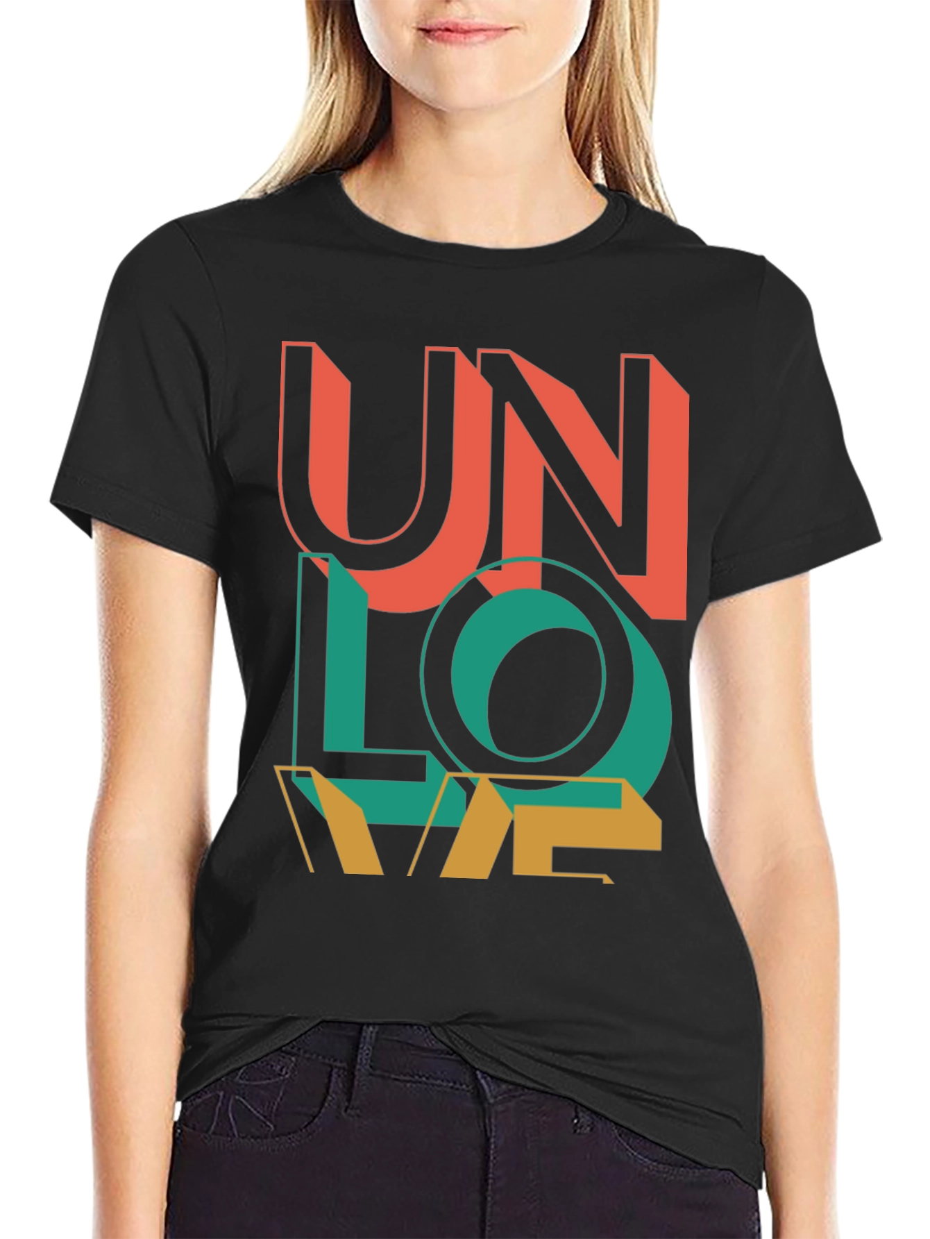 Unlove Retro Graphic T-Shirt