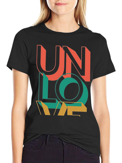 Unlove Retro Graphic T-Shirt