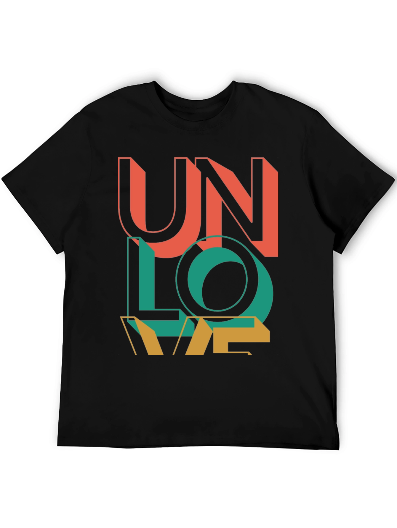 Unlove Retro Graphic T-Shirt