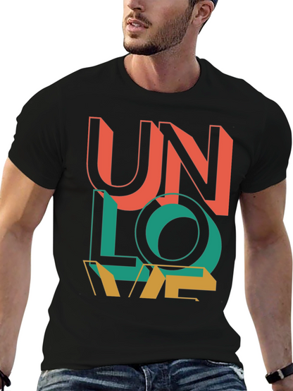 Unlove Retro Graphic T-Shirt