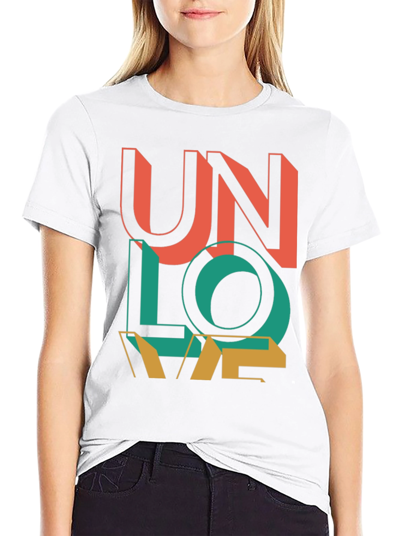 Unlove Retro Graphic T-Shirt