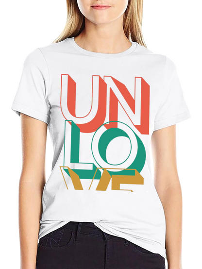 Unlove Retro Graphic T-Shirt