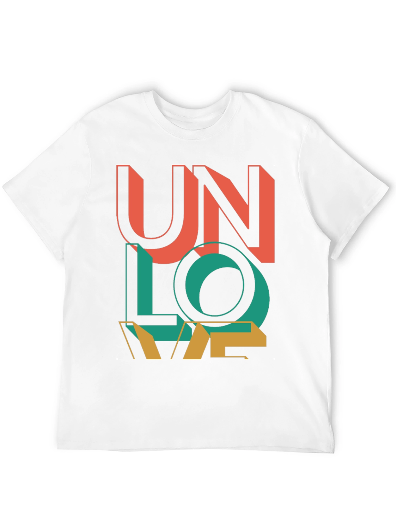 Unlove Retro Graphic T-Shirt