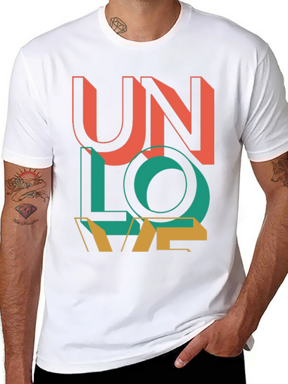 Unlove Retro Graphic T-Shirt