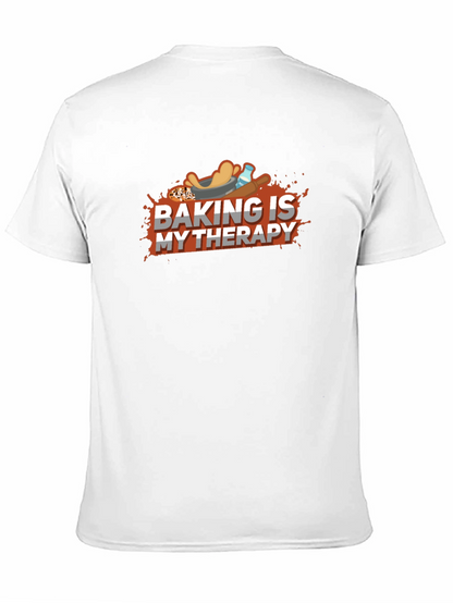 Baking is My Therapy Graphic T-Shirt