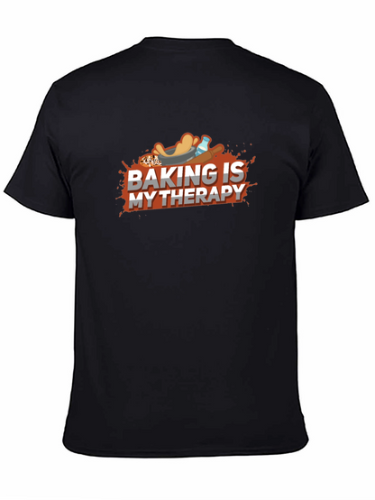 Baking is My Therapy Graphic T-Shirt
