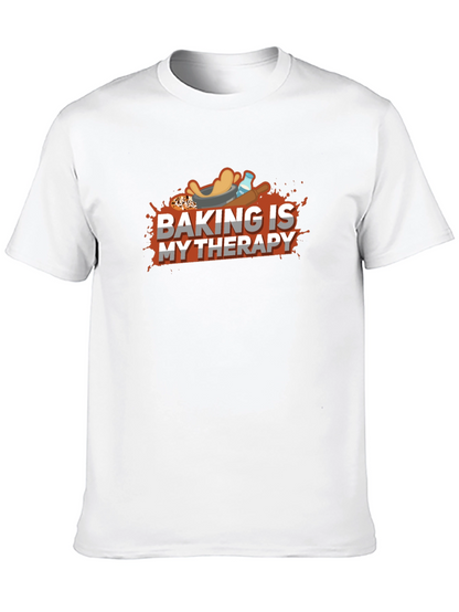 Baking is My Therapy Graphic T-Shirt