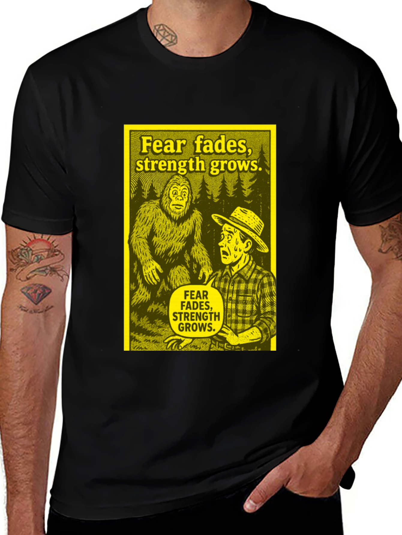 Fear Fades Strength Grows T-Shirt