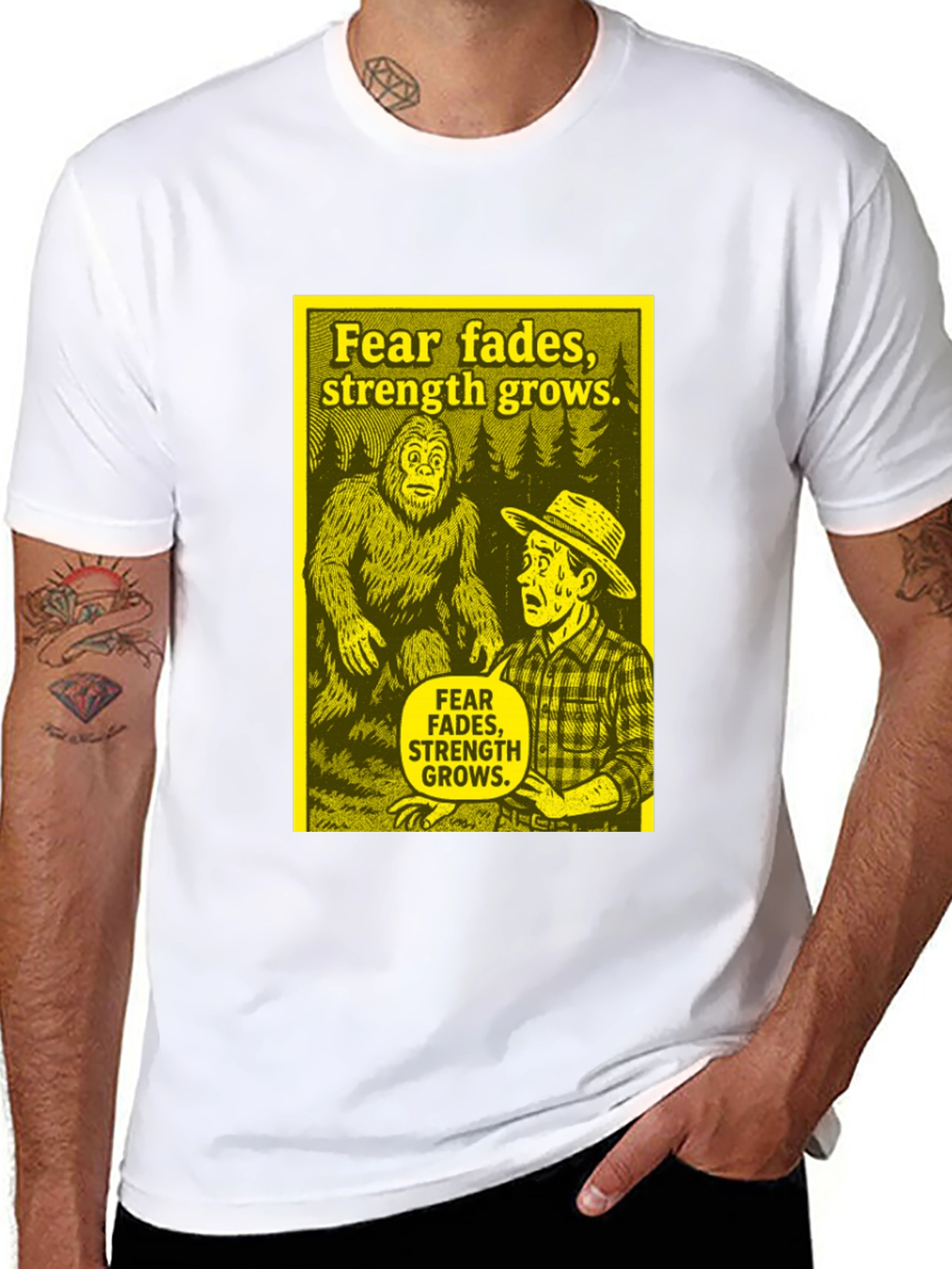 Fear Fades Strength Grows T-Shirt