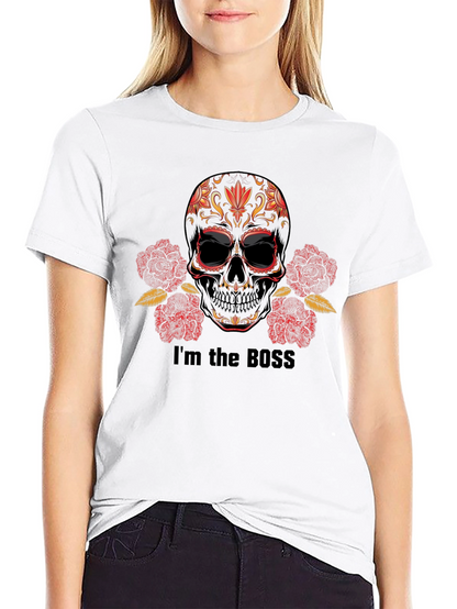 Im the Boss Sugar Skull T-Shirt