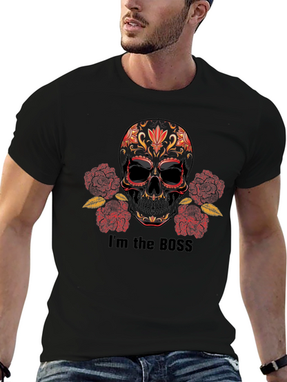 Im the Boss Sugar Skull T-Shirt