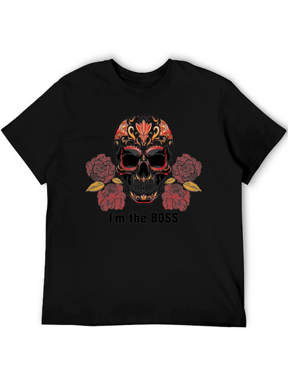 Im the Boss Sugar Skull T-Shirt
