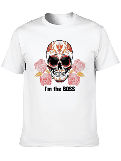 Im the Boss Sugar Skull T-Shirt