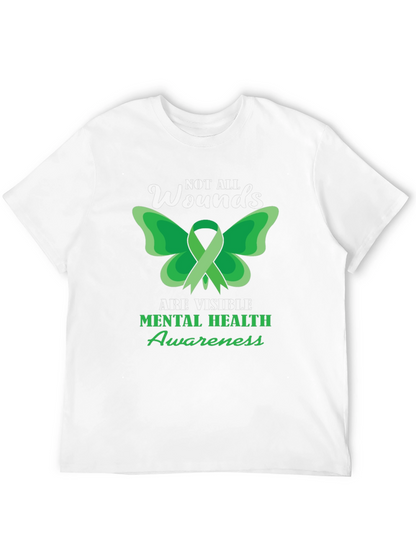 Mental Health Awareness Tee - Not All Wounds Visible
