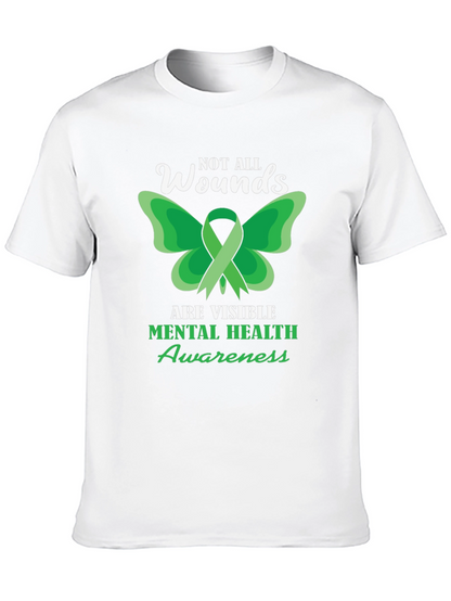 Mental Health Awareness Tee - Not All Wounds Visible