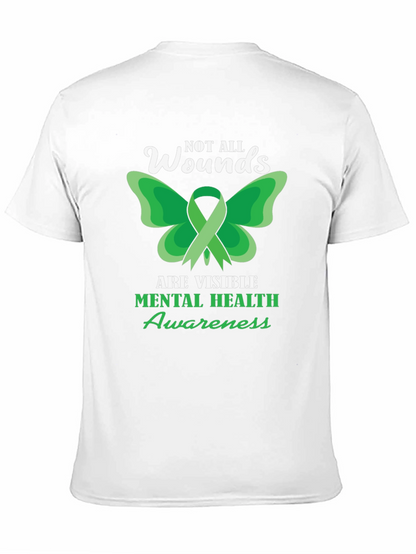 Mental Health Awareness Tee - Not All Wounds Visible