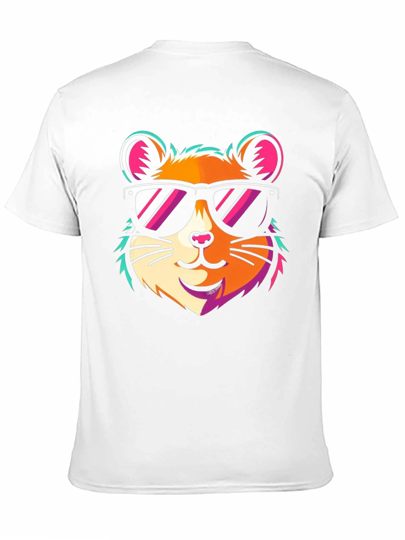 Cool Hamster Graphic Tee - Trendy Fun Design