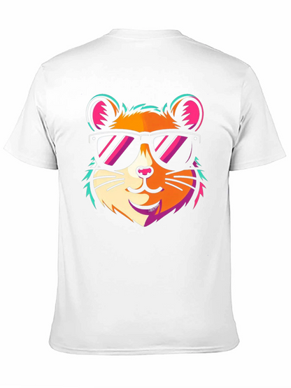 Cool Hamster Graphic Tee - Trendy Fun Design