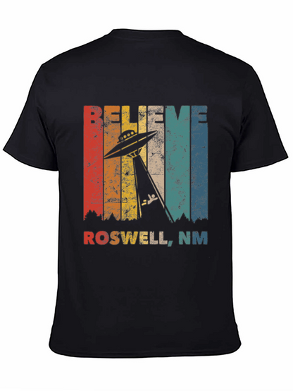 Believe Roswell NM UFO T-Shirt