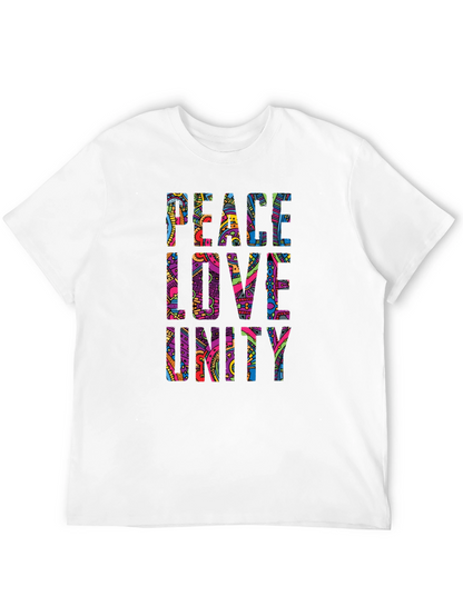Peace Love Unity Graphic Tee