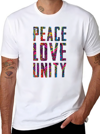 Peace Love Unity Graphic Tee