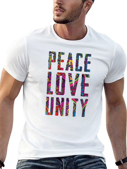 Peace Love Unity Graphic Tee