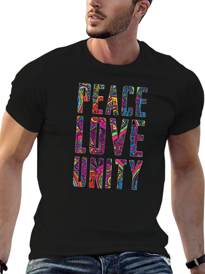 Peace Love Unity Graphic Tee