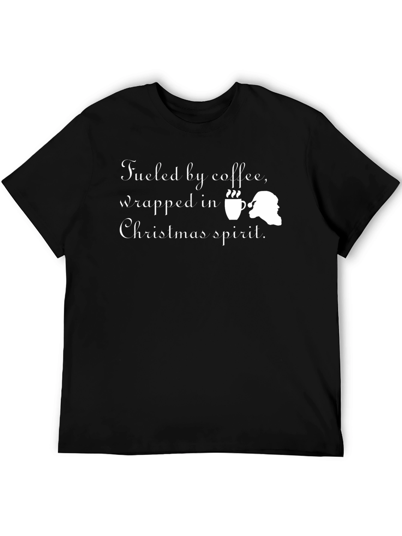 Fueled by Coffee Christmas T-Shirt