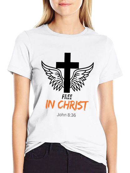 Free In Christ T-Shirt - Christian Apparel