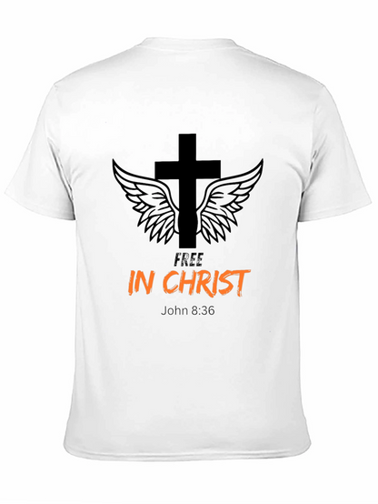 Free In Christ T-Shirt - Christian Apparel