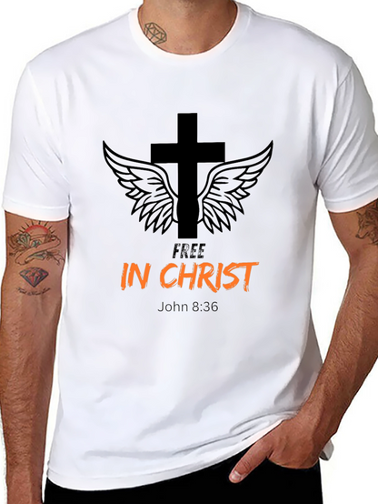 Free In Christ T-Shirt - Christian Apparel