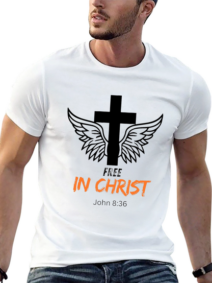Free In Christ T-Shirt - Christian Apparel