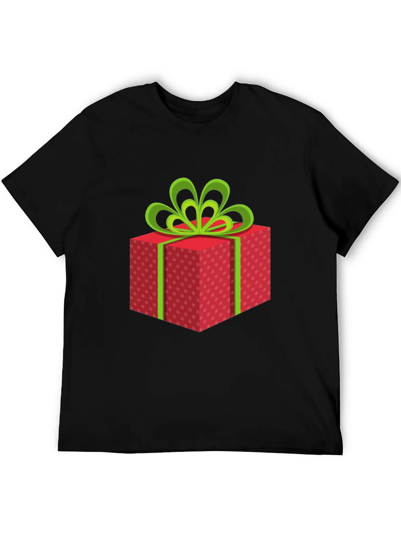 Festive Gift Box Graphic T-Shirt
