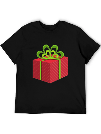 Festive Gift Box Graphic T-Shirt