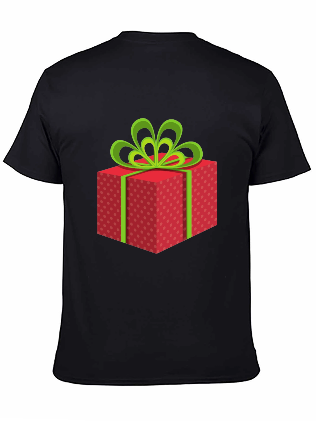 Festive Gift Box Graphic T-Shirt