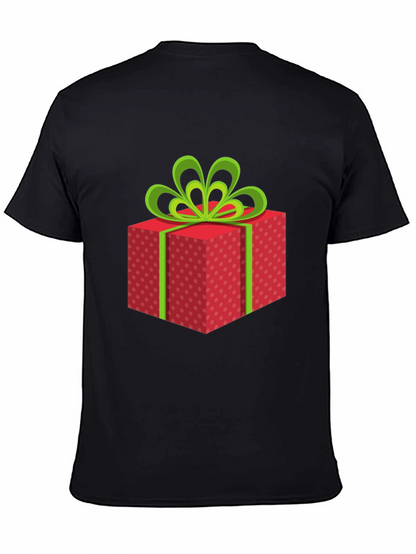 Festive Gift Box Graphic T-Shirt
