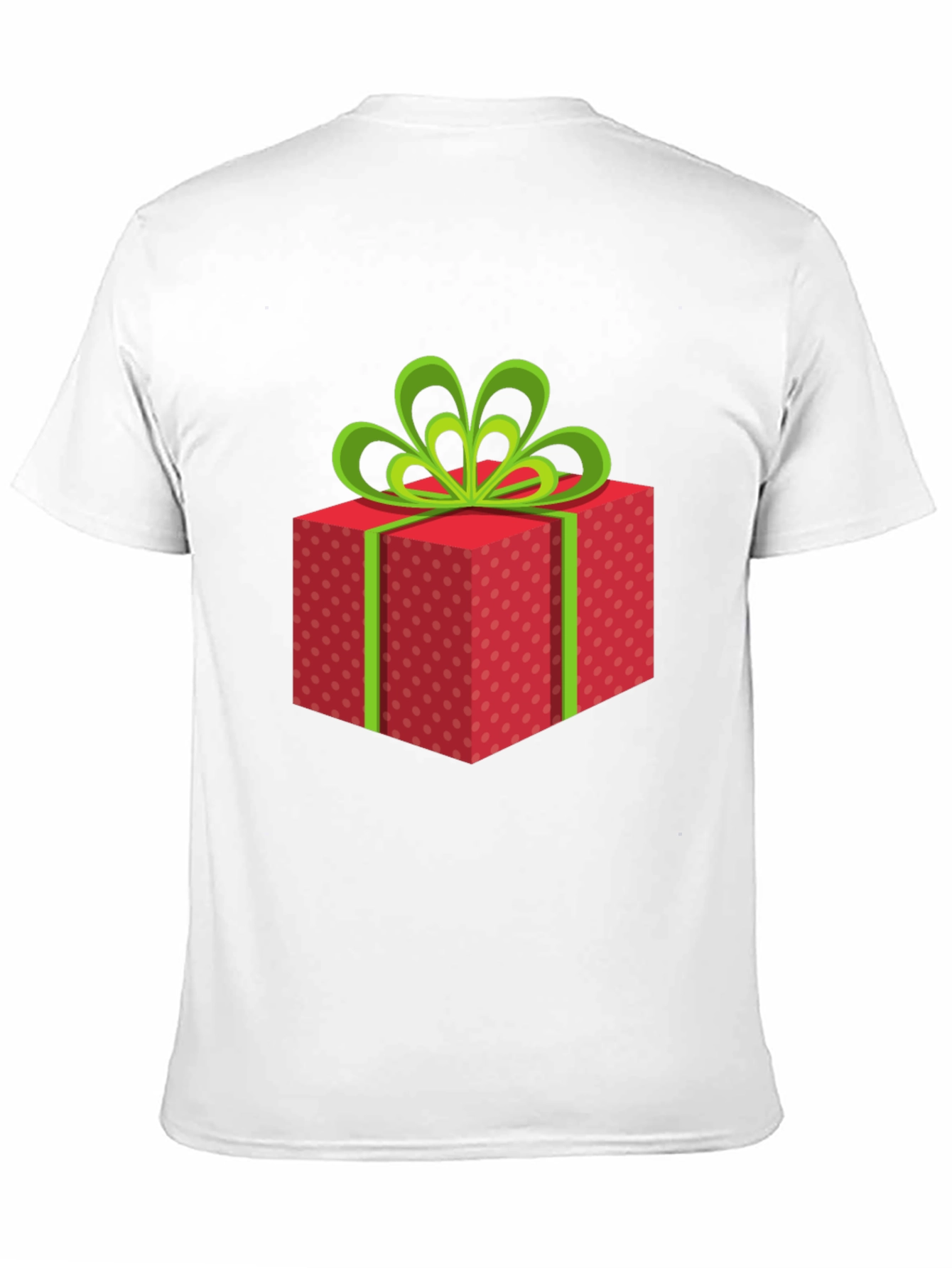 Festive Gift Box Graphic T-Shirt