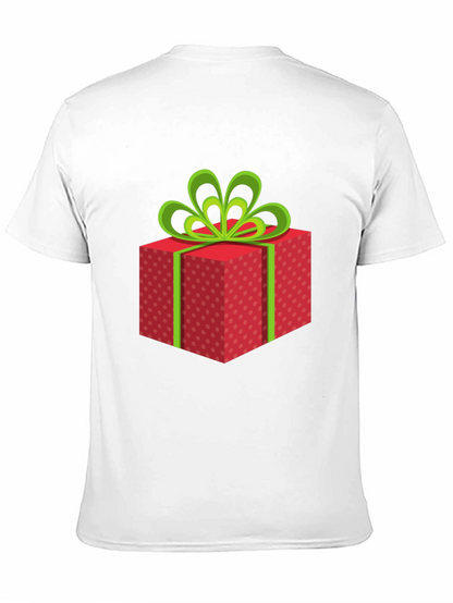Festive Gift Box Graphic T-Shirt