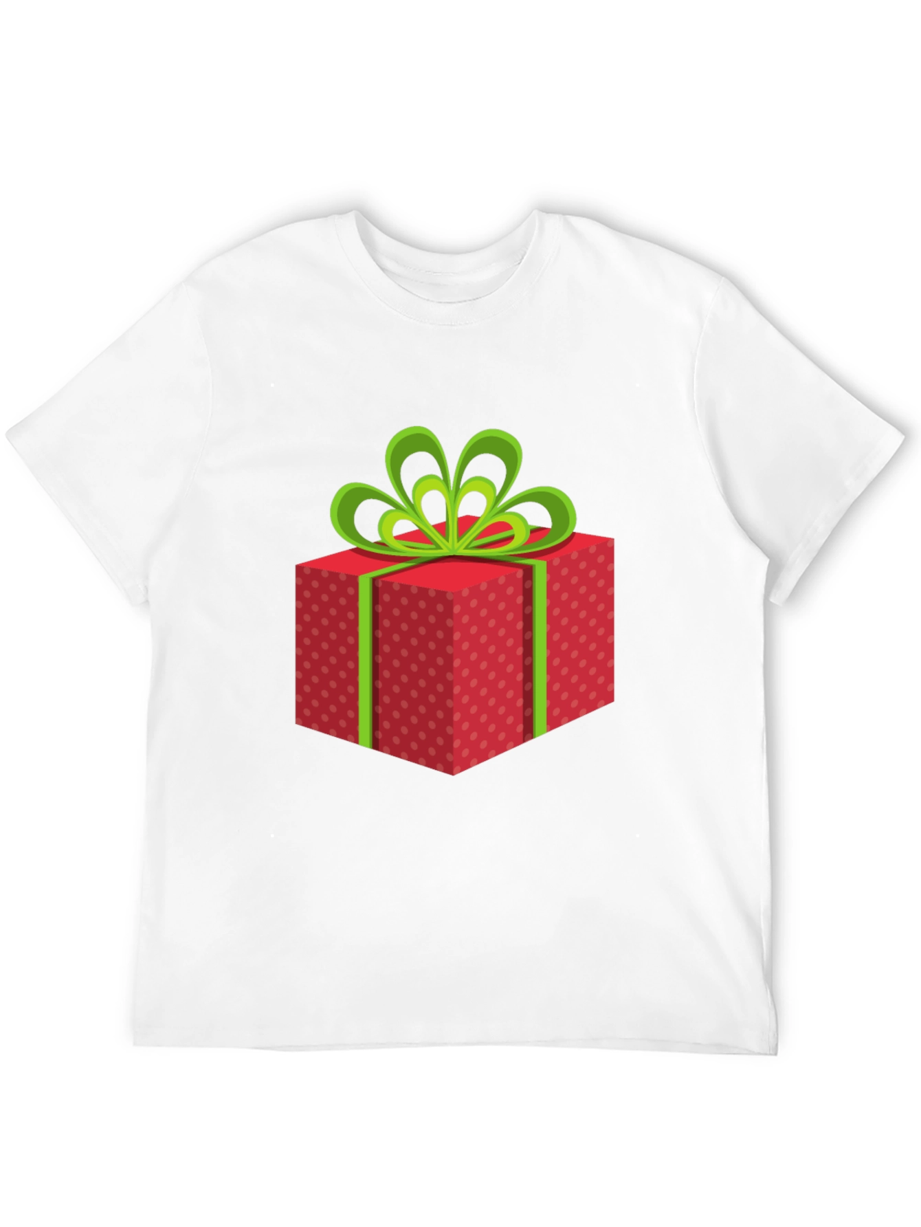 Festive Gift Box Graphic T-Shirt