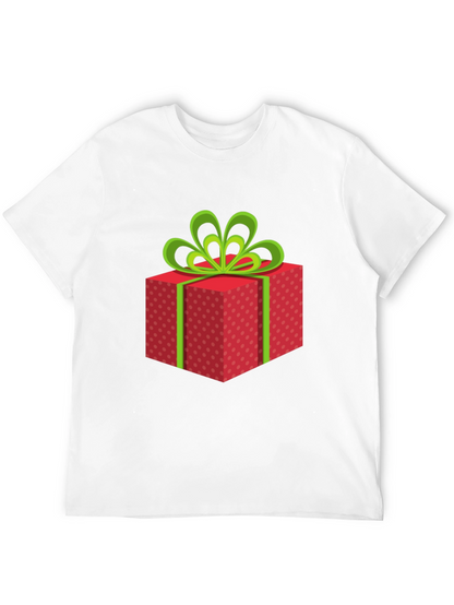 Festive Gift Box Graphic T-Shirt