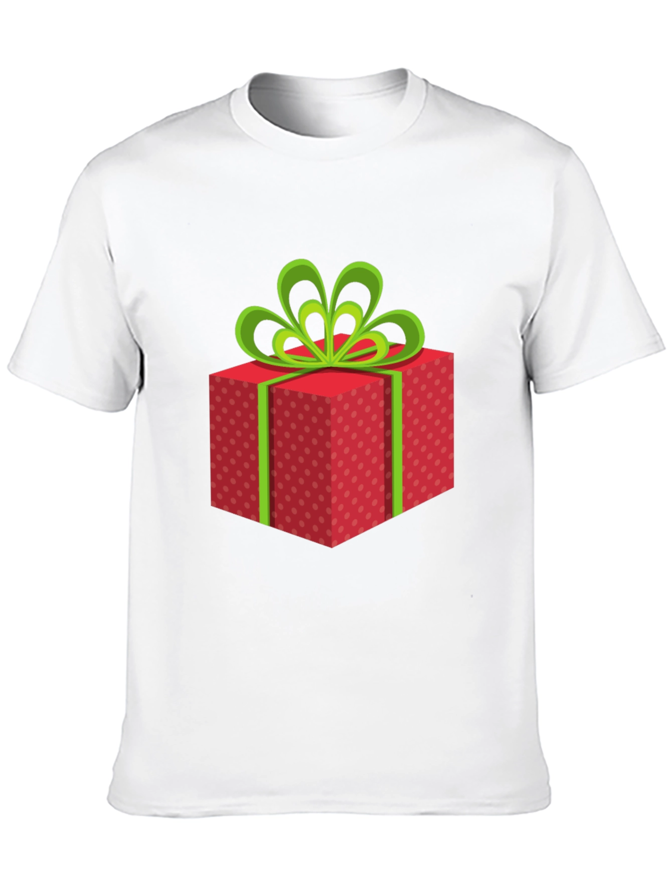 Festive Gift Box Graphic T-Shirt