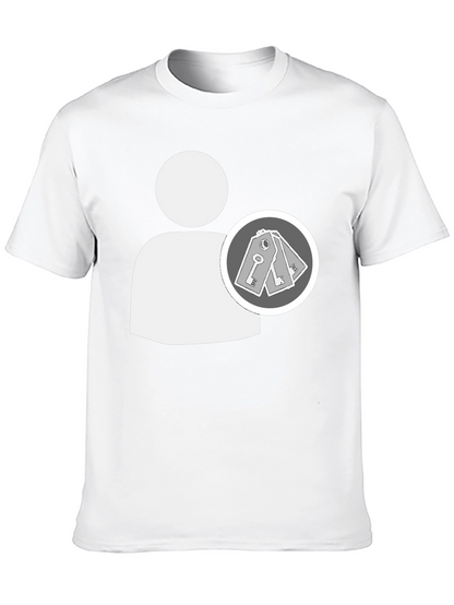 Access Granted Graphic Tee - Black Cotton Comfort