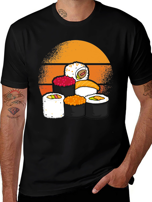 Sushi Graphic Tee - Japanese Food T-Shirt