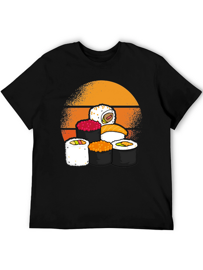 Sushi Graphic Tee - Japanese Food T-Shirt
