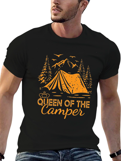 Queen of the Camper Graphic T-Shirt