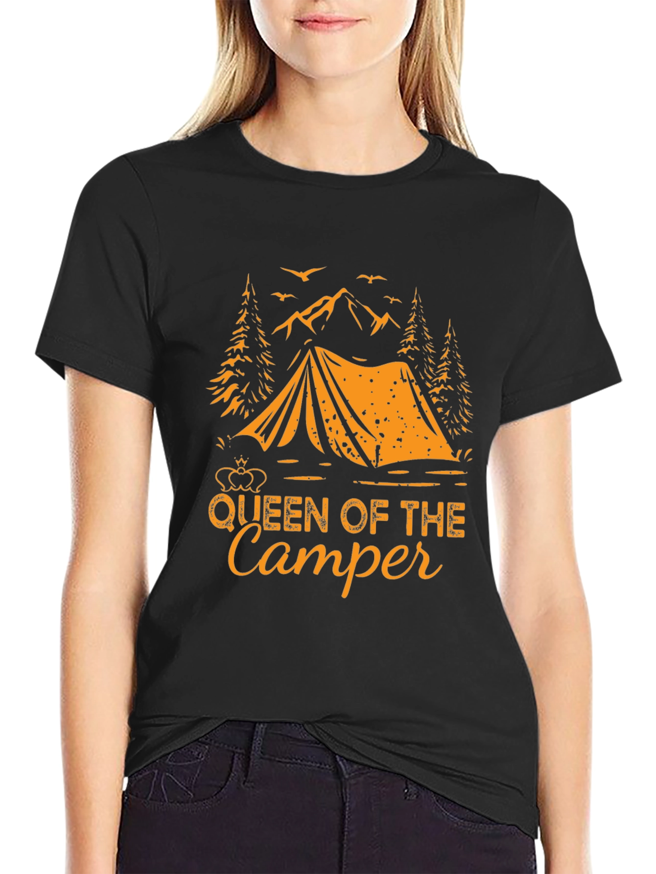 Queen of the Camper Graphic T-Shirt