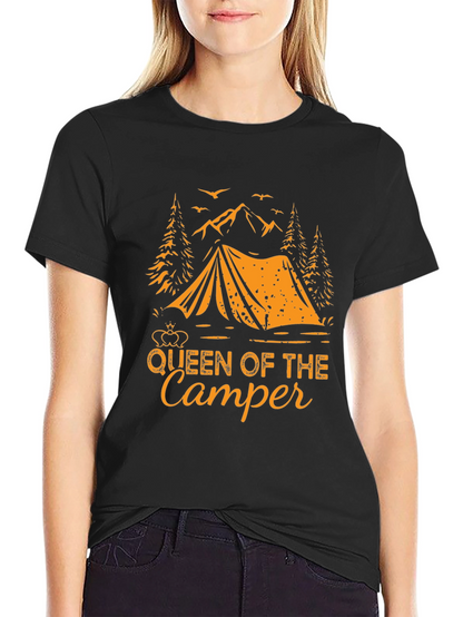 Queen of the Camper Graphic T-Shirt