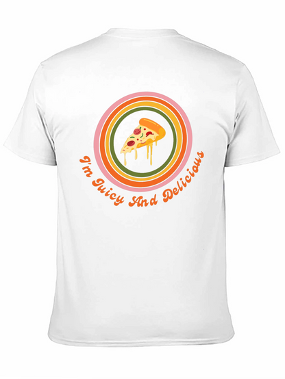 Juicy & Delicious Pizza Graphic Tee - Unisex