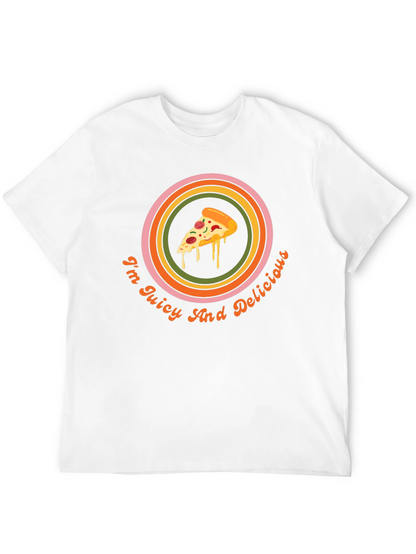Juicy & Delicious Pizza Graphic Tee - Unisex